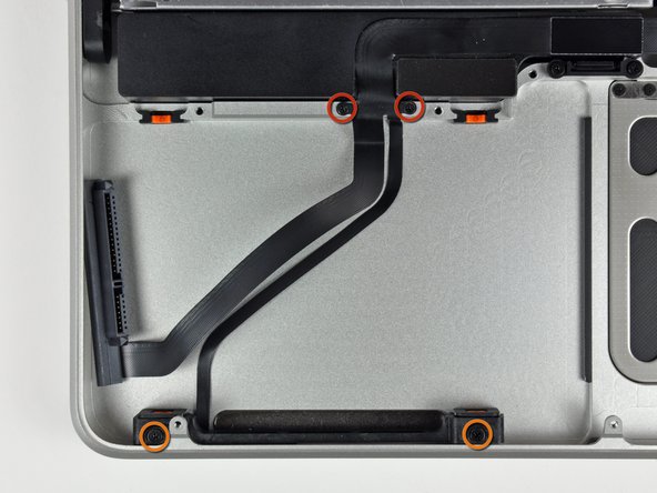 MacBook Pro 15" Unibody Mid 2009 Hard Drive Cable Replacement: step 10, image 1 of 1