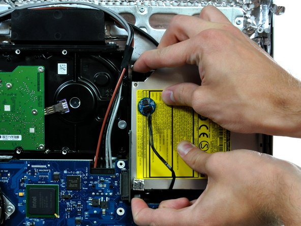 iMac Intel 17" Optical Drive Replacement: step 17, image 1 of 2