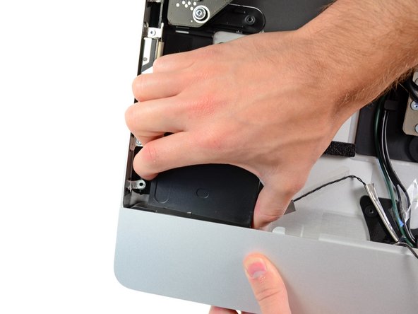 iMac Intel 21.5" EMC 2389 Left Speaker Replacement: step 51, image 1 of 2