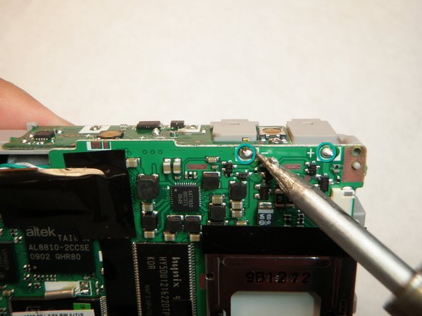 Sanyo VPC S1275 Logic Board Replacement: step 15, image 1 of 2