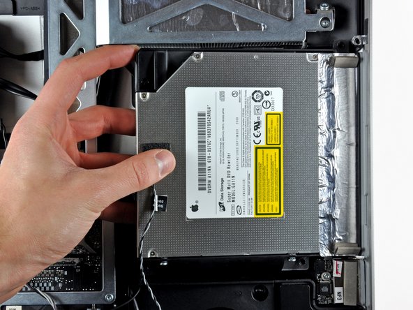 iMac Intel 27" EMC 2309 and 2374 Optical Drive Replacement: step 13, image 1 of 1