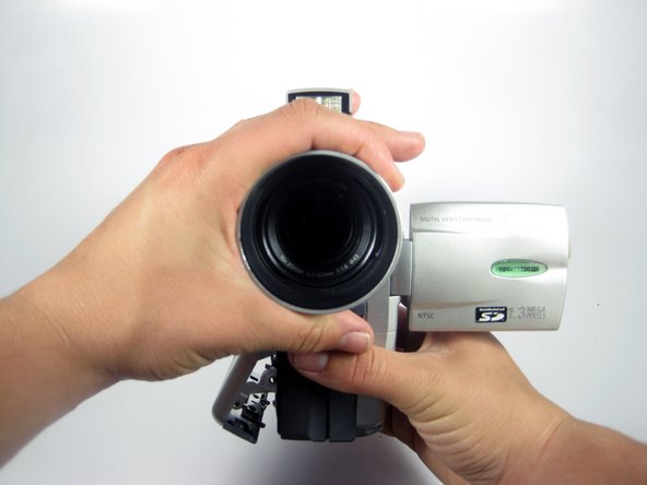 Removing Side Panel on Canon Optura 100MC: step 14, image 1 of 2