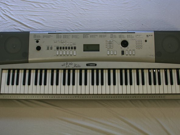 Yamaha YPG-225 Display Replacement: step 7, image 1 of 1