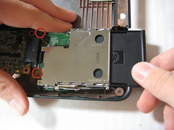HP Pavilion dv6000 Fan Replacement: step 14, image 1 of 1