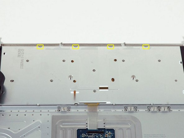 MacBook Pro 17" Models A1151 A1212 A1229 and A1261 Keyboard Replacement: step 20, image 1 of 2