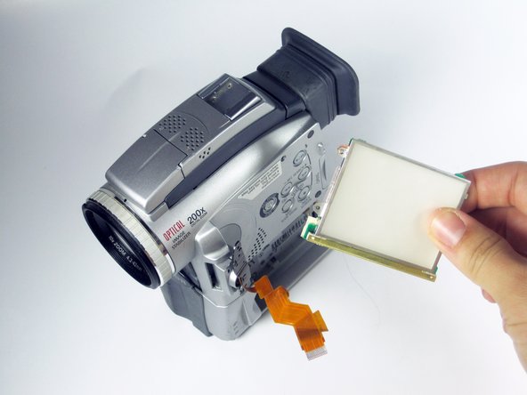 Canon Optura 100MC LCD Screen and Glass Screen Replacement: step 14, image 1 of 1