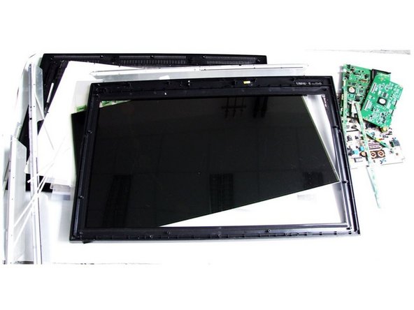 Vestel 40'' TV set, TV Dismantling Fractions: step 7, image 1 of 1