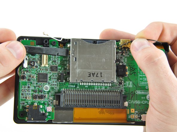 Nintendo DS Lite Upper Case Replacement: step 12, image 2 of 3