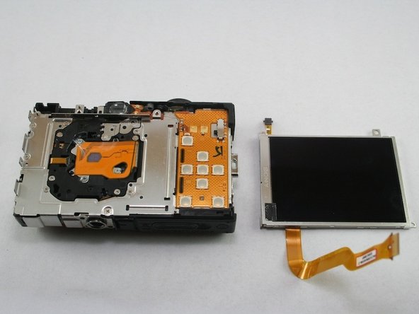 Disassembling Canon PowerShot SD1100 IS AV port and Logic board: step 10, image 1 of 1