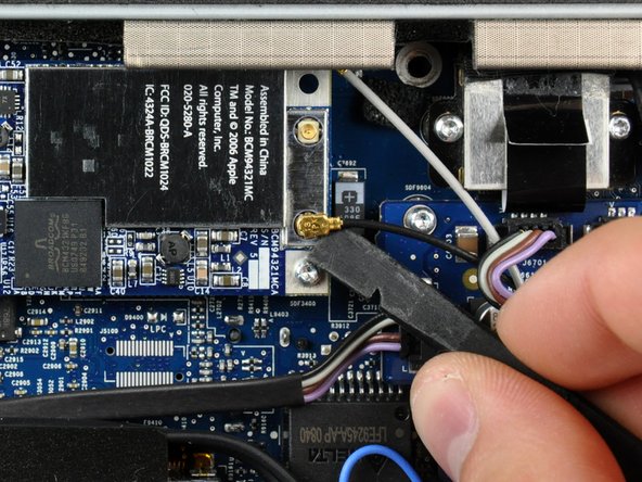 iMac Intel 20" EMC 2133 and 2210 AirPort Extreme Replacement: step 6, image 2 of 2