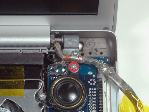 MacBook Pro 15" Core Duo Model A1150 Speakers Replacement: step 13, image 1 of 1