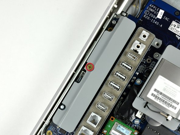 iMac G5 17" Model A1058 Inverter Replacement: step 7, image 1 of 2