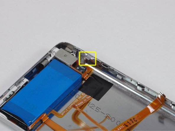 iPod Classic Metal Framework Replacement: step 21, image 1 of 1