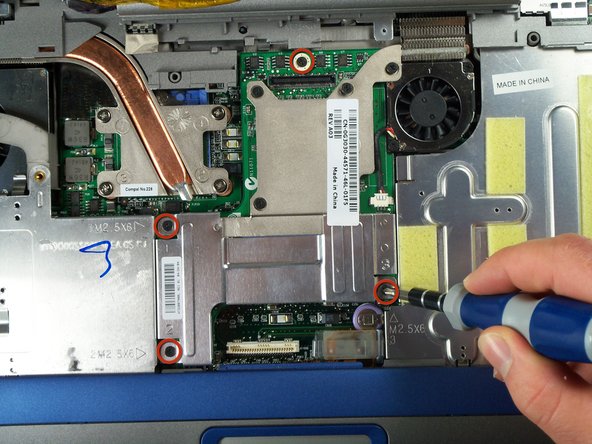 Dell Inspiron 8600 Video Card Replacement: step 5, image 2 of 3