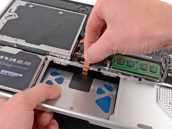 MacBook Unibody Model A1278 Trackpad Replacement: step 11, image 2 of 2
