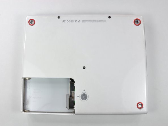 iBook G4 12" 1.33 GHz Upper Case Replacement: step 6, image 1 of 1