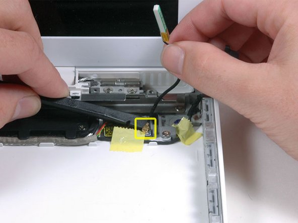 MacBook Core 2 Duo Bluetooth Antenna Replacement: step 26, image 1 of 1