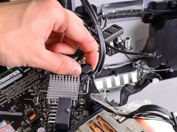 iMac Intel 21.5" EMC 2389 Left Speaker Replacement: step 44, image 1 of 1