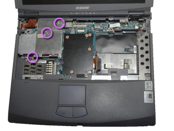 Sony VAIO PCG-933A Thermal Paste Replacement: step 11, image 1 of 1