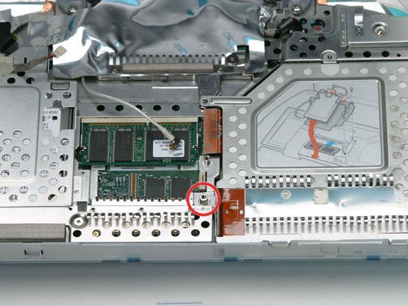iBook G3 Clamshell Logic Board Replacement: step 17, image 1 of 1