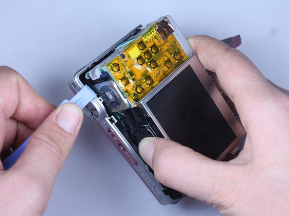 Kodak Easyshare C813 Shutter Button Replacement: step 10, image 2 of 3