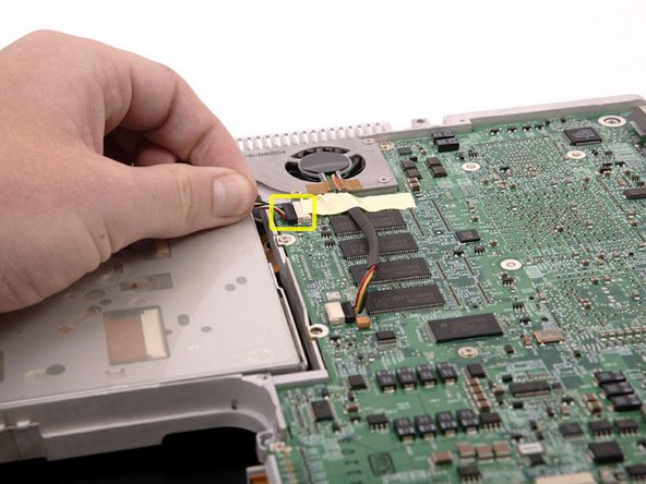 iBook G4 12" 800 MHz-1.2 GHz Inverter/AirPort Cables Replacement: step 39, image 1 of 1