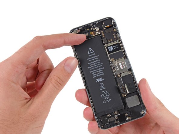 iPhone 5s Battery Replacement: step 29, image 1 of 3