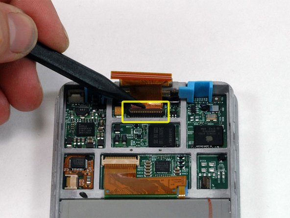 iPod Classic Hard Drive Cable Replacement: step 26, image 1 of 1