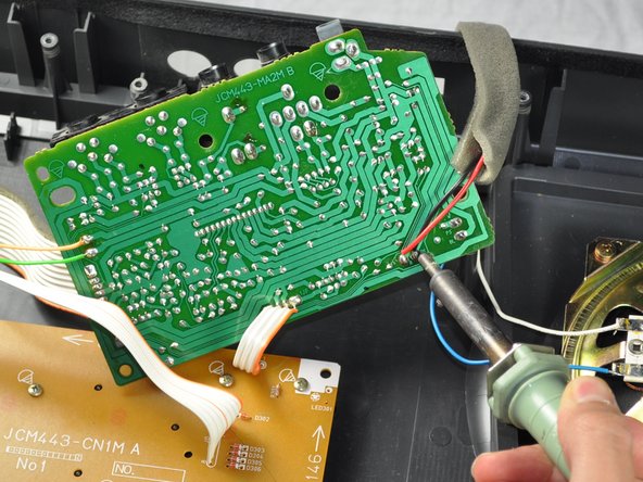 Casio CTK-501 Battery Connection Replacement: step 7, image 1 of 1