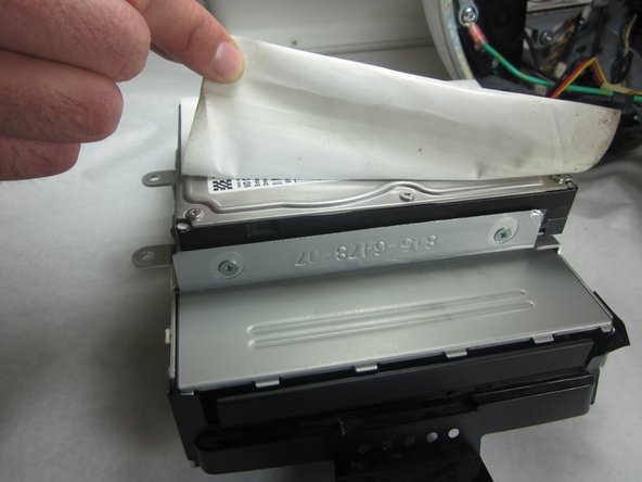 iMac G4 17 800 MHz EMC 1936 Hard Drive Replacement: step 10, image 2 of 3