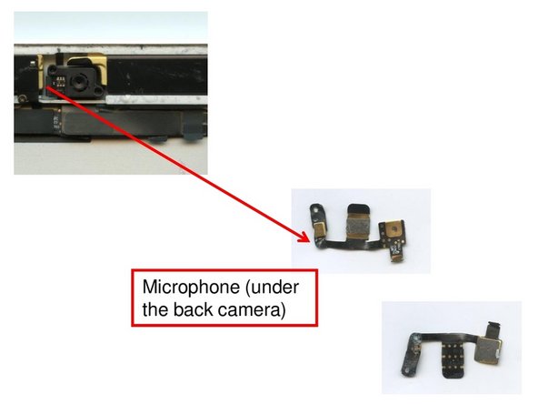 Apple iPad Mini, Removal of microphone: step 12, image 1 of 1