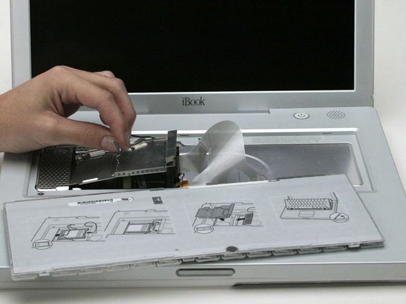 iBook G3 14" Display Data Cable Replacement: step 7, image 1 of 1