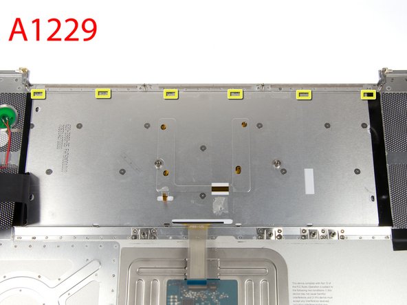 MacBook Pro 17" Models A1151 A1212 A1229 and A1261 Upper Case Replacement: step 20, image 2 of 2
