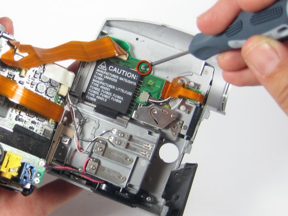 Canon Optura 100MC Speaker Replacement: step 18, image 1 of 1