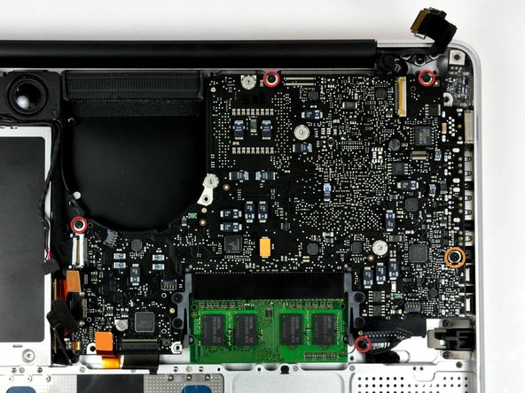 MacBook Unibody Model A1278 Microphone Replacement: step 27, image 1 of 2