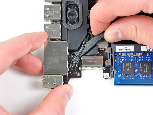 MacBook Pro 13" Unibody Early 2011 Microphone Replacement: step 22, image 1 of 1