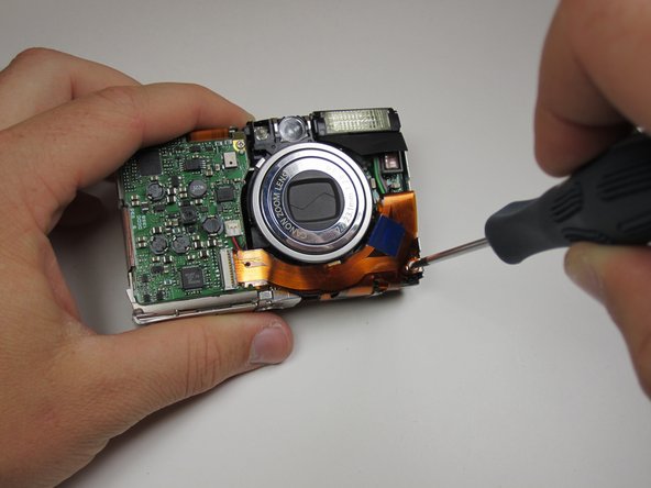 Canon Powershot SD550 Zoom Lens Assembly Replacement: step 13, image 1 of 1