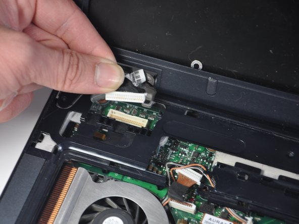 HP Compaq NC6120 Mouse Pad Replacement: step 8, image 2 of 3