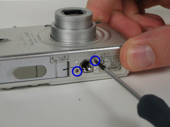 Canon PowerShot SD200 Buttons Replacement: step 4, image 3 of 3