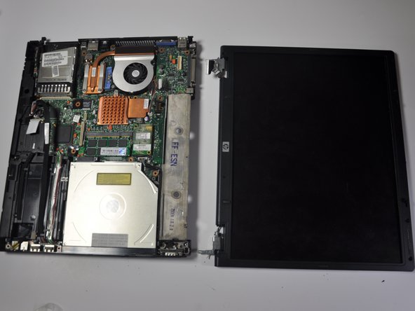 HP Compaq NC6120 CD Drive Replacement: step 12, image 1 of 1