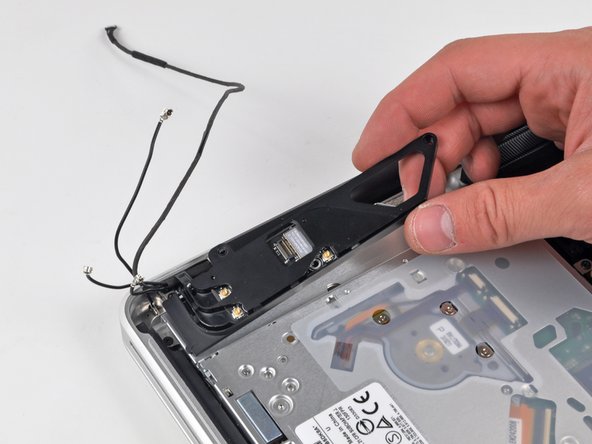 MacBook Pro 15" Unibody Mid 2010 AirPort/Bluetooth Board Replacement: step 8, image 2 of 2