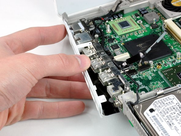 iBook G4 12" 1.33 GHz Logic Board Replacement: step 44, image 1 of 1