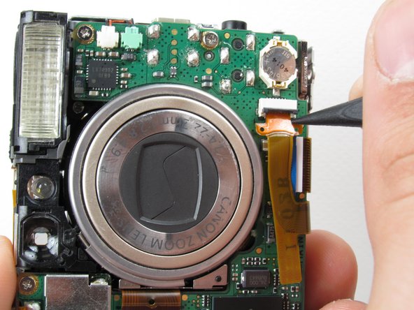 Canon PowerShot S500 Logic Board Replacement: step 11, image 1 of 1