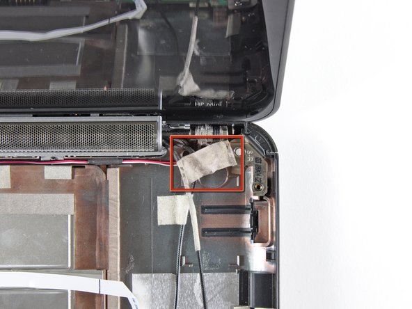 HP Mini 1000 Right Display Hinge Replacement: step 30, image 1 of 1