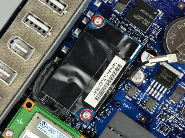 iMac G5 17" Model A1058 Modem Replacement: step 7, image 1 of 2