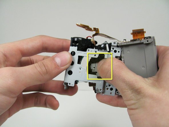 Canon PowerShot S500 Breakdown to Three Parts Replacement: step 27, image 1 of 3