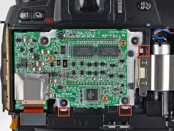 Nikon D70 CCD Board Replacement: step 19, image 2 of 2