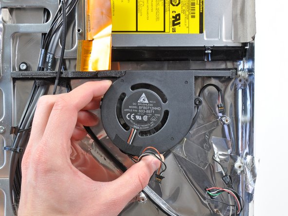 iMac Intel 24" EMC 2111 Optical Drive Fan Replacement: step 34, image 1 of 1