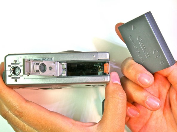 Canon Powershot S200 Screen Replacement: step 3, image 1 of 1