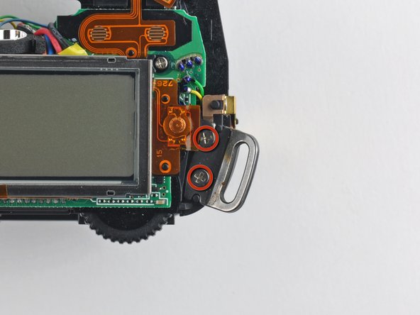 Nikon D70 Strap Loops Replacement: step 32, image 2 of 2